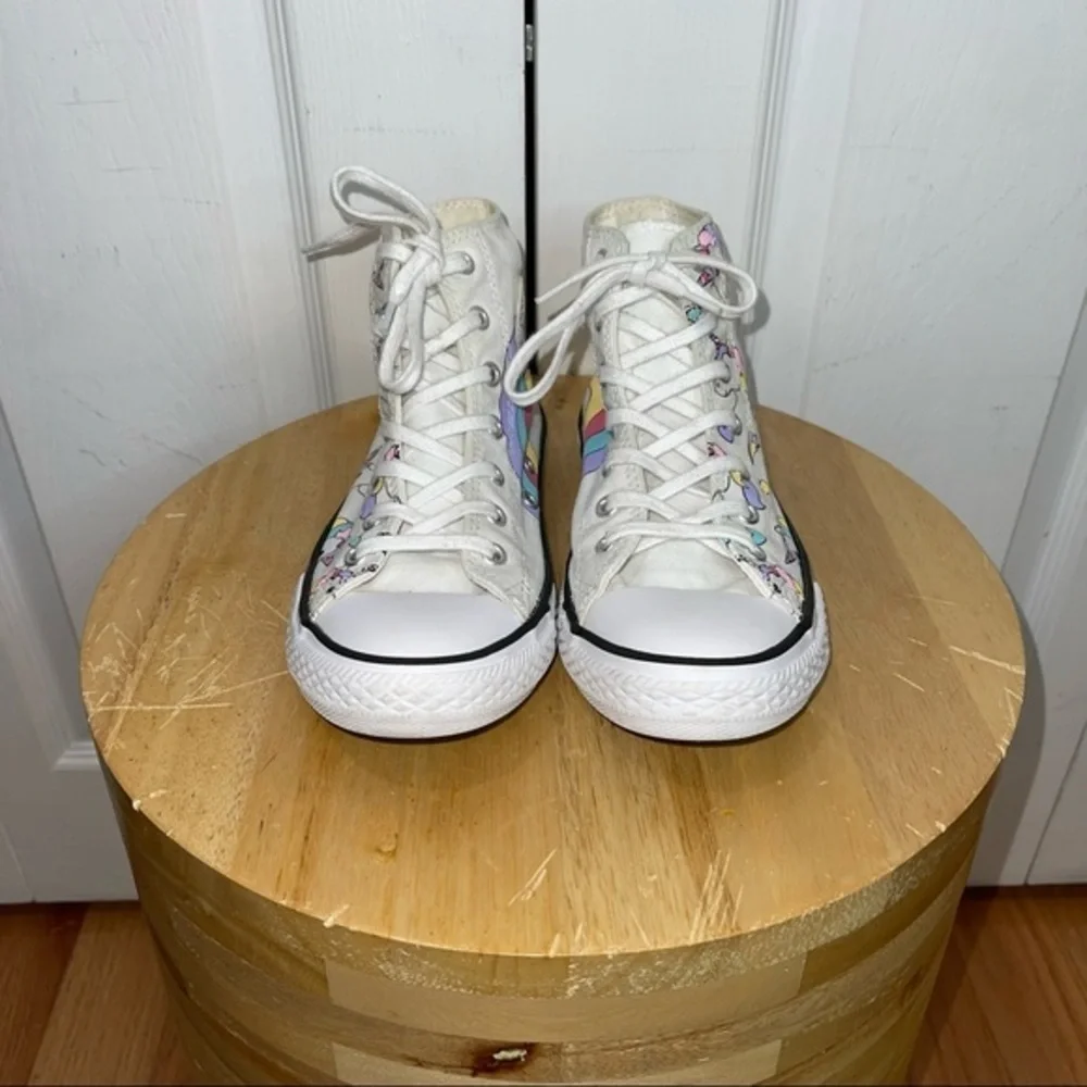 Converse Chuck Taylor All Star Unicorn Rainbow High Top Shoes